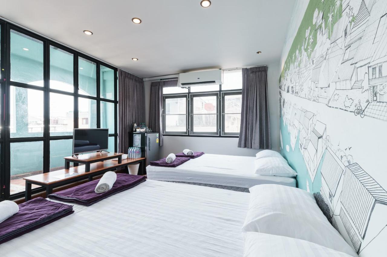 99 Hostel Khaosan 방콕 외부 사진